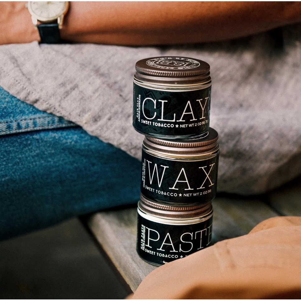 Sáp vuốt tóc 18.21 Man Made Clay - 18.21 Man Made Wax