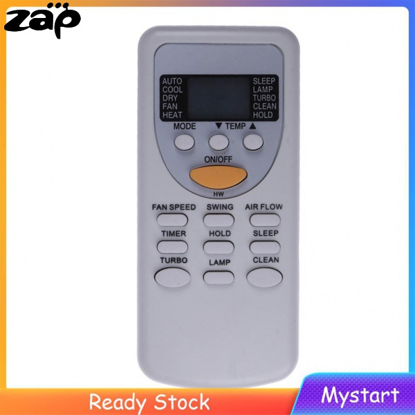 Universal AC RC Air Conditioner Remote Control Replacement for Rheem Chigo ZHJT-03 Remote Control