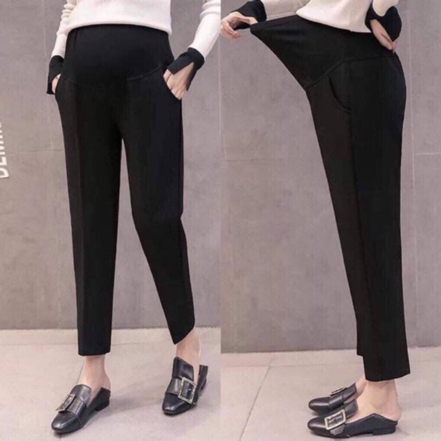 Quần tây bầu , quần beggy bầu thế trẻ trung,hiện đại VM Mom