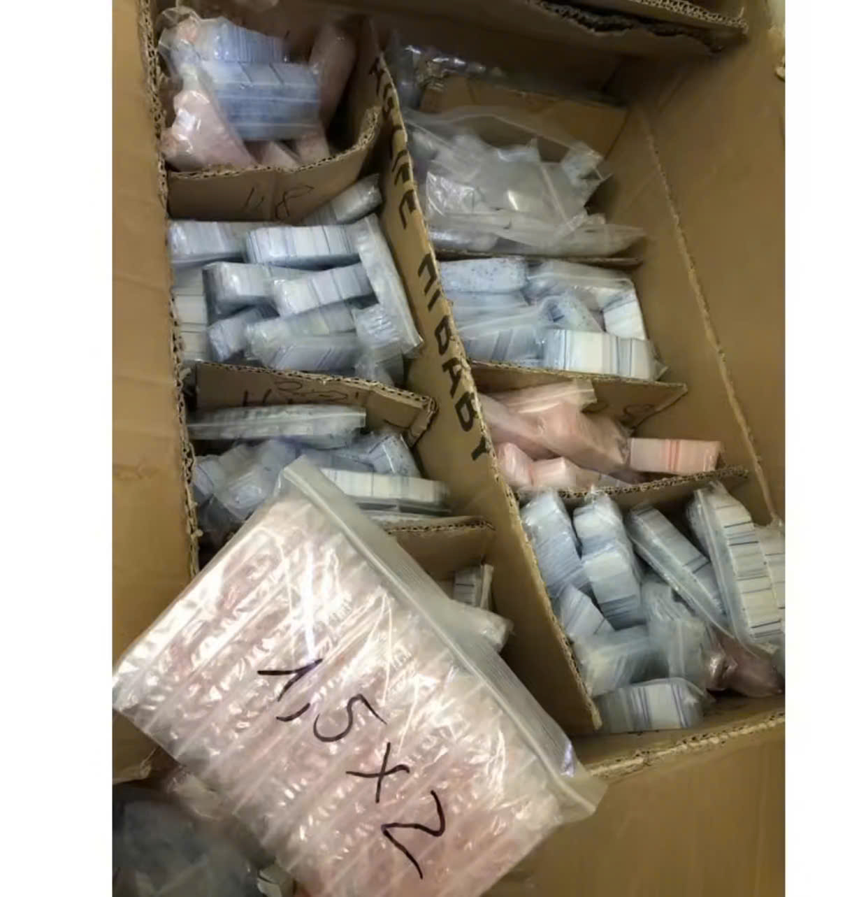 Túi zip size nhỏ 100 cái
