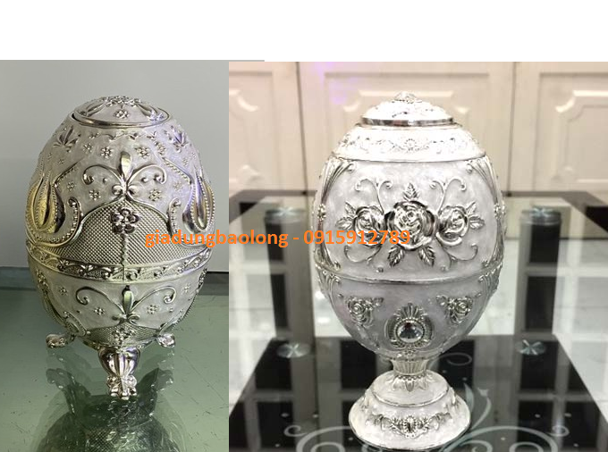 Lọ đựng tăm hoàng gia cao cấp nắp bật