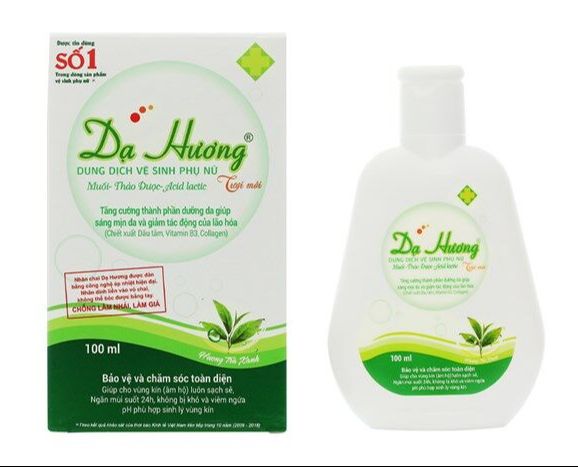 Dung Dịch Vệ Sinh Phụ Nữ Dạ Hương 100ml - Trà Xanh