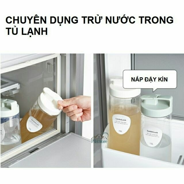 Bình nước Lock&Lock Easy Grip 1.2 lít HAP813WHT