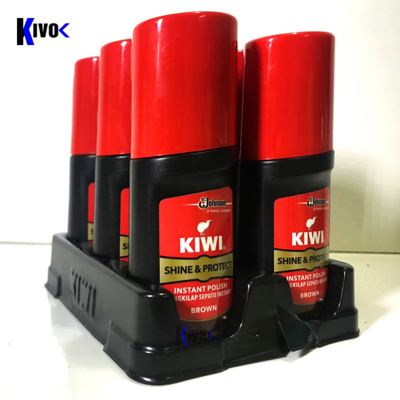 [MẪU MỚI] Xi Đánh Giày Màu Nâu Dạng Nước KIWI 30ml