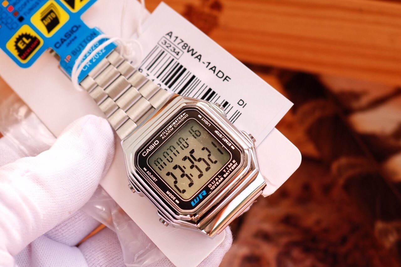 Đồng hồ CASIO nam/nữ Unisex điện tử cao cấp Fullbox