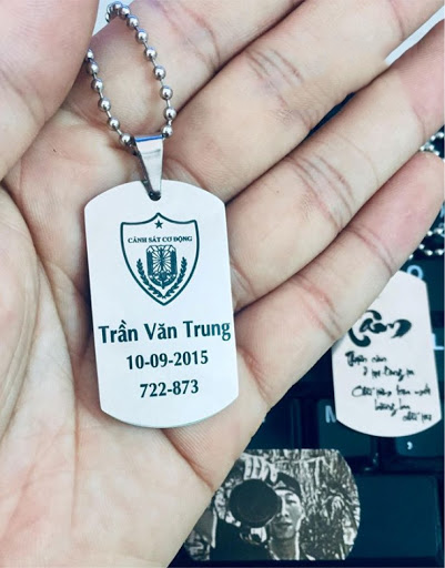 [HCM]Dây Truyền Thẻ Bài Khắc Tên Hình
