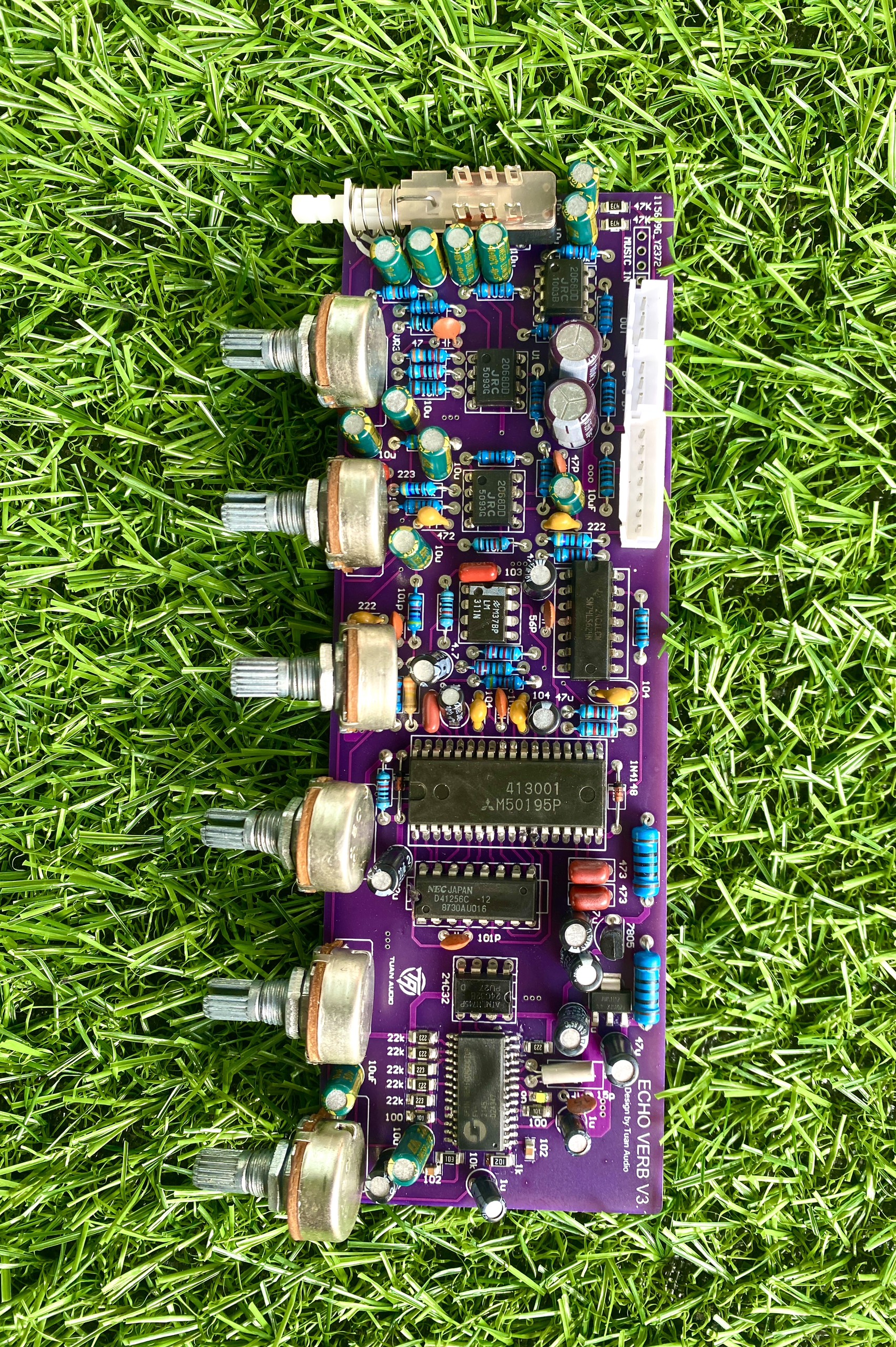 Mạch ECHO REVERB V3.1 Chip M50195