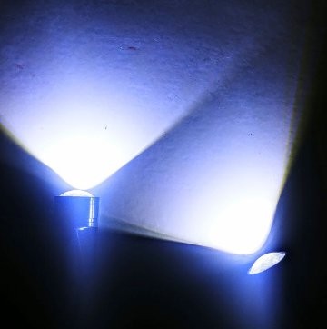 BỘ 2 ĐÈN LED TRỢ SÁNG MINI GẮN CHÂN KÍNH XE MÁY CỰC CHẤT