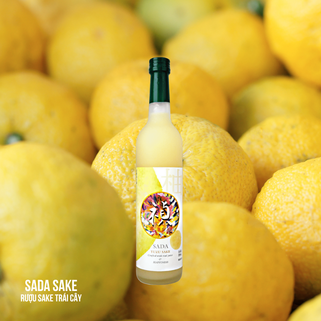 [CHÍNH HÃNG] Rượu Sake Sada Yuzu Nhật Bản - 500ML - 8%