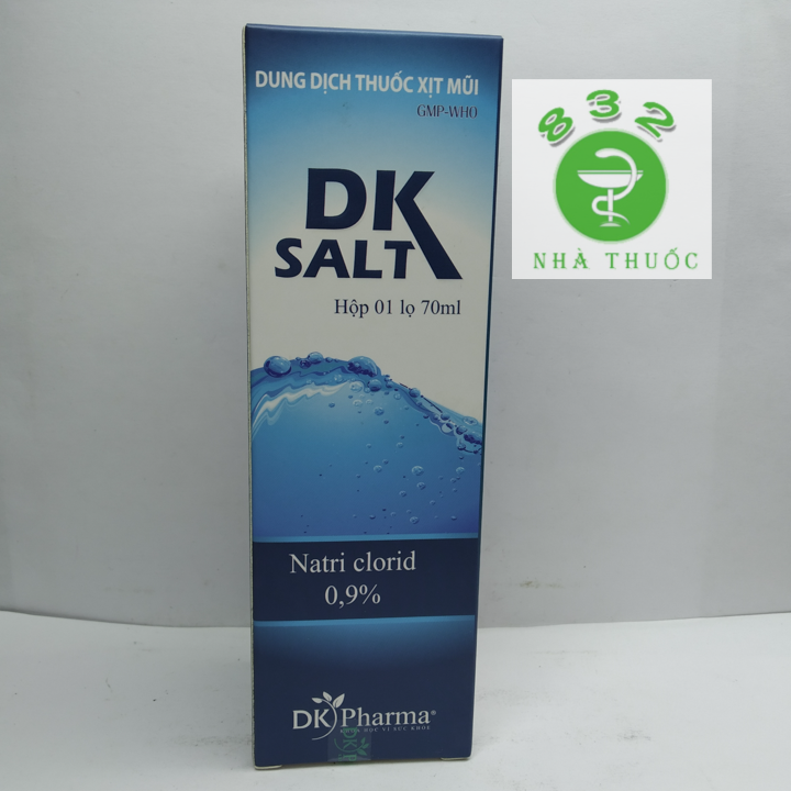 DUNG DỊCH VỆ SINH MŨI DK SALT người lớn 70ml