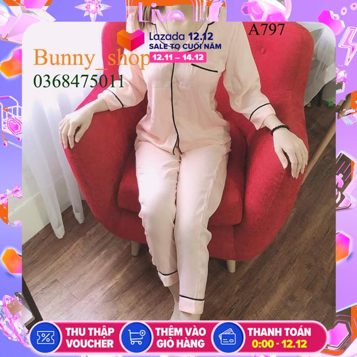 Đồ bộ mặc nhà, đồ bộ pizama lụa, chất lụa tơ mềm mịn