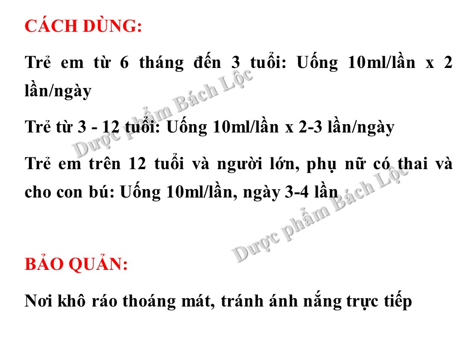 Combo 3 Hộp Siro Ho Đông Trùng Bổ Phổi Hỗ Trợ Bổ Phế Hạn Chế Ho Nhiều Giúp Làm Ấm Đường Hô Hấp- Dược Phẩm Bách Lộc