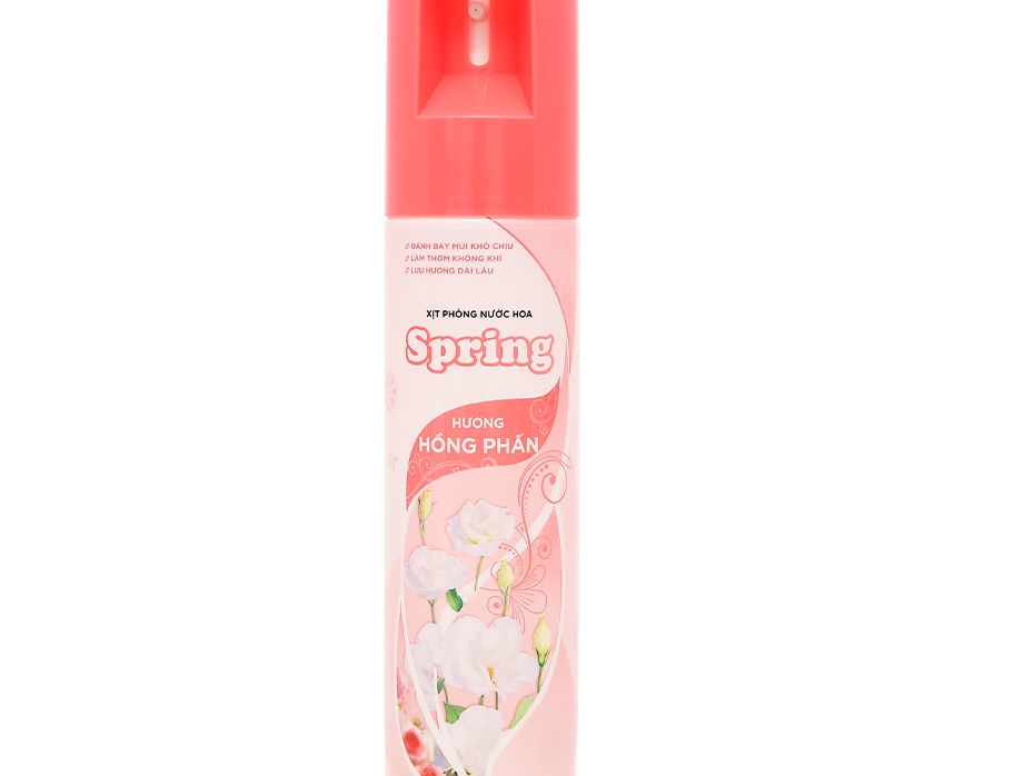 Combo 2 xịt phòng spring hương hồng phấn - 280ml