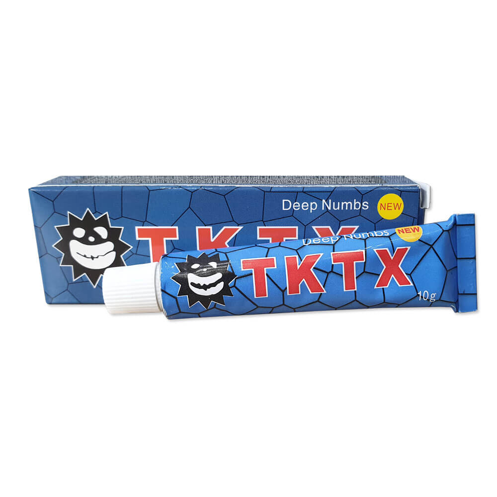[Set 2 tip] Kem tê TKTX phun xăm Môi mày mí mắt 10g
