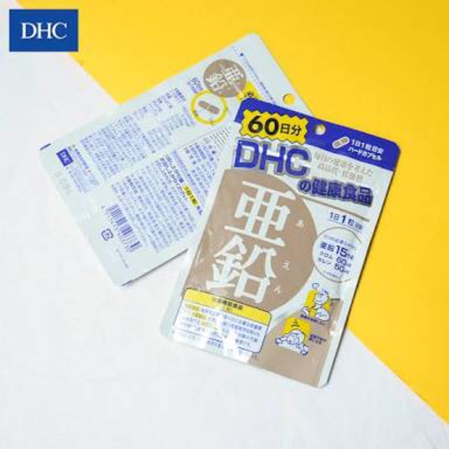 [Chính Hãng] DHC Kẽm Nhật Bản 60 ngày Mẫu Mới