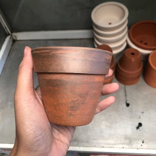 chậu đất nung 8*9cm