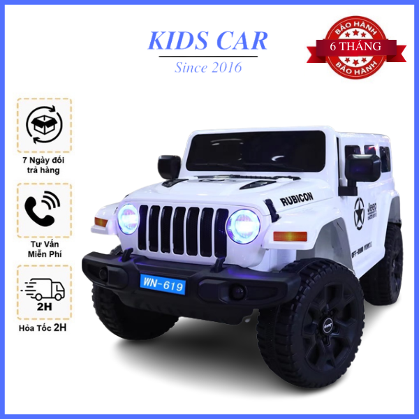 Xe Ô Tô Điện Trẻ Em Jeep KidsCar 196