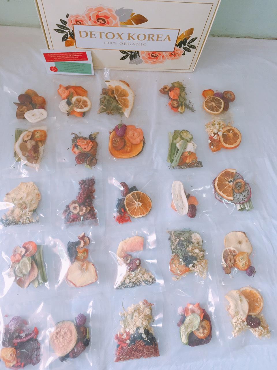 SET 30 packs Boxed - DETOX KOREA dried fruit tea [No cloth bags, bottles]