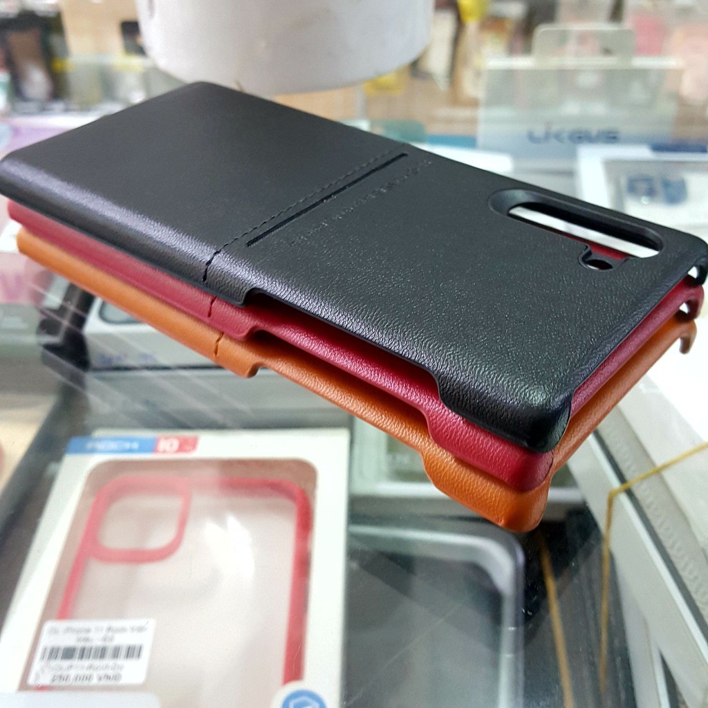 Ốp Lưng Samsung Note 10 Da G-Case, Ốp Lưng Da Note 10 G-Case.