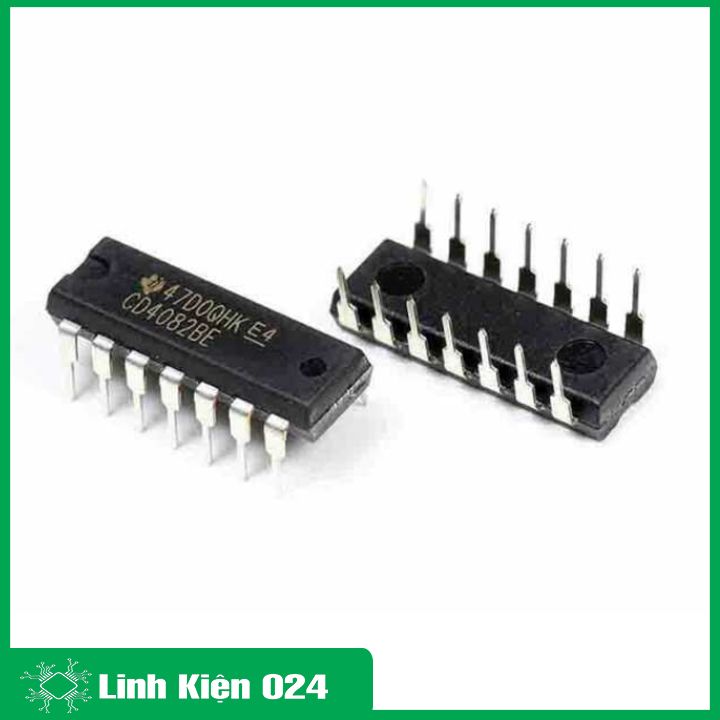 IC CD4082BE DIP14 cổng AND 4 đầu vào kép