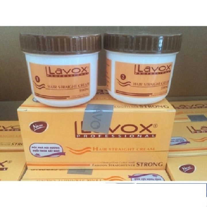 THUỐC DUỖI TÓC LAVOX CAM 500mlx2