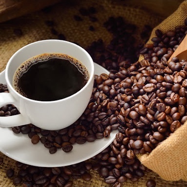 1Kg Cà Phê Hạt Robusta Nguyên Chất Rang Mộc