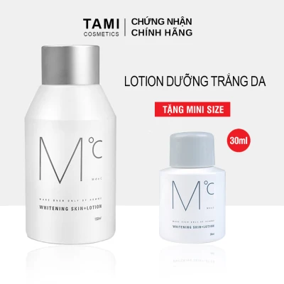 [ TẶNG LOTION MINI ] Lotion dưỡng trắng dành cho nam MdoC Whitening Skin+Lotion 150ml TM-MCSD06