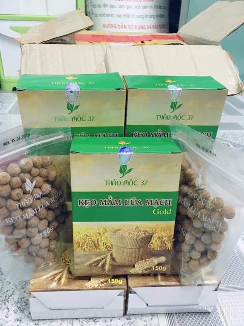 Kẹo mầm lúa mạch GOLD Thảo Mộc 37
