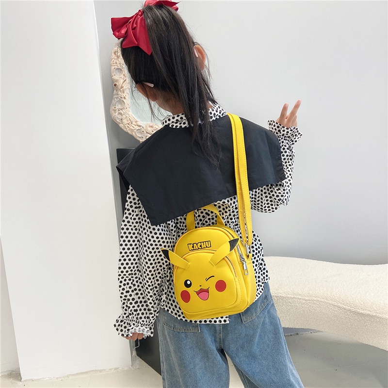 Ba Lô Pikachu Dễ Thương Cho Bé Gái