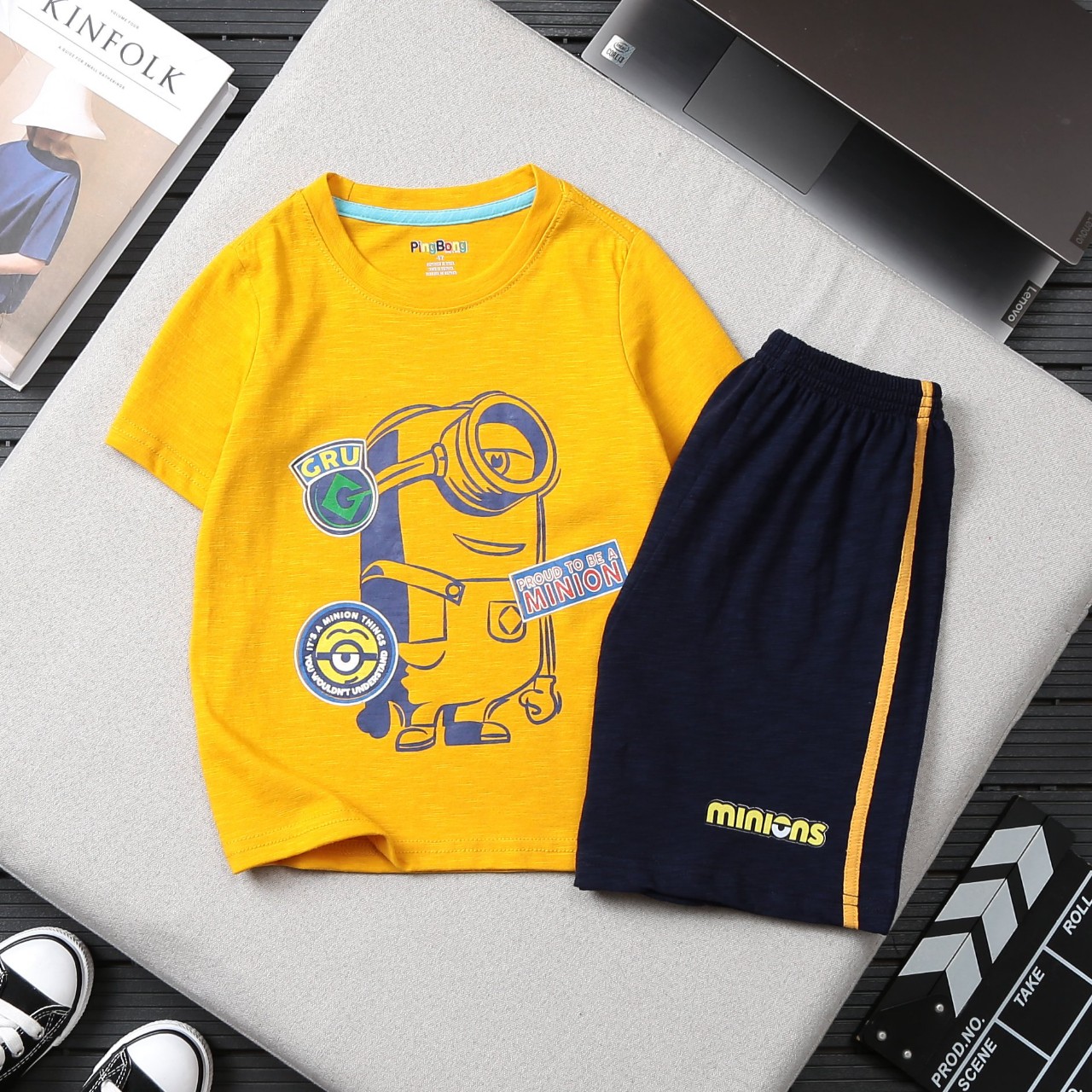 Bộ đồ bé trai VNXK thun cotton 100% (Size 10-52kg)