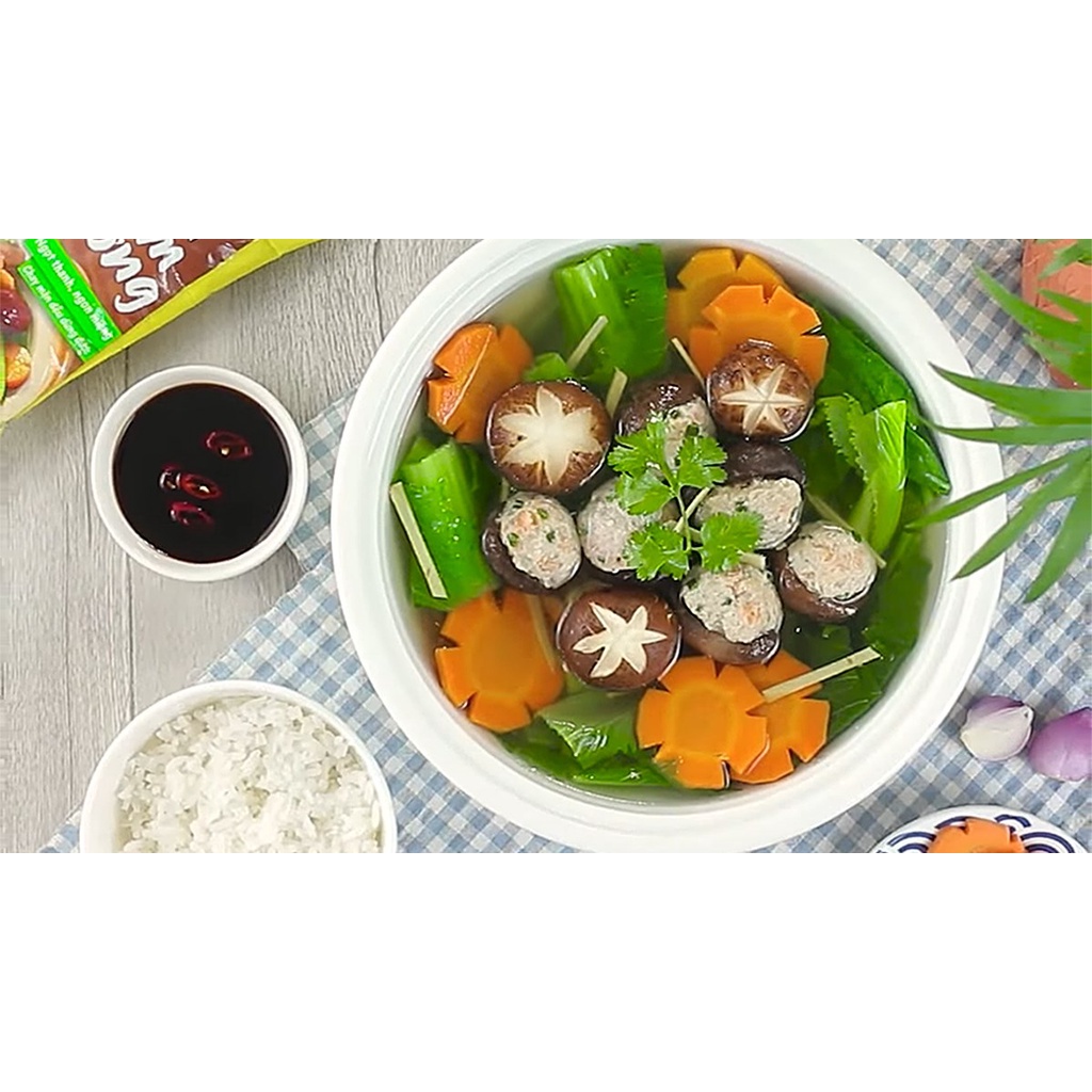[HCM] 100g Nấm Đông Cô Khô