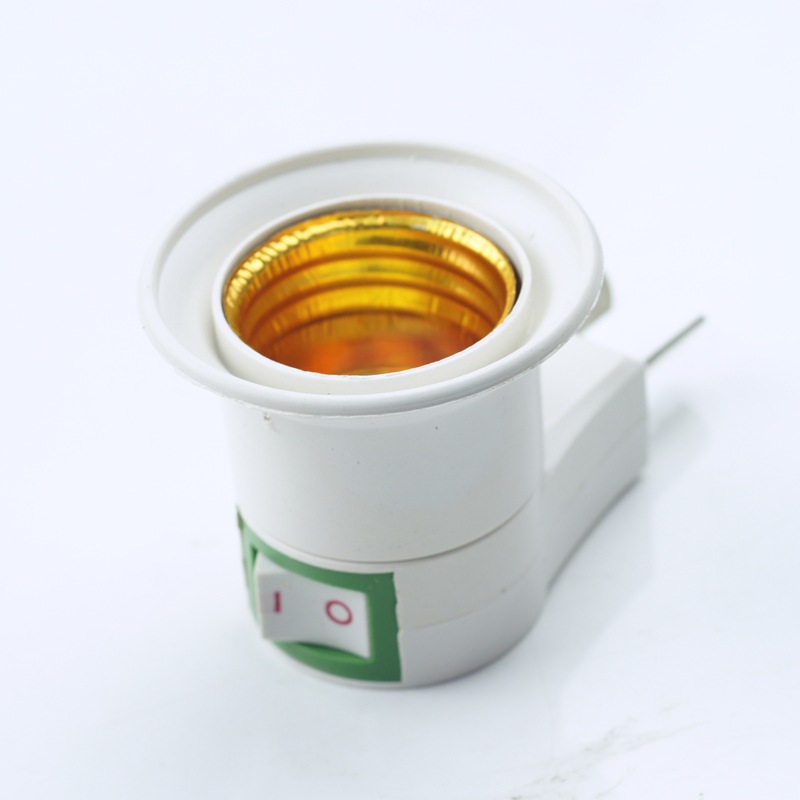 Đui đèn E27 liền công tắc