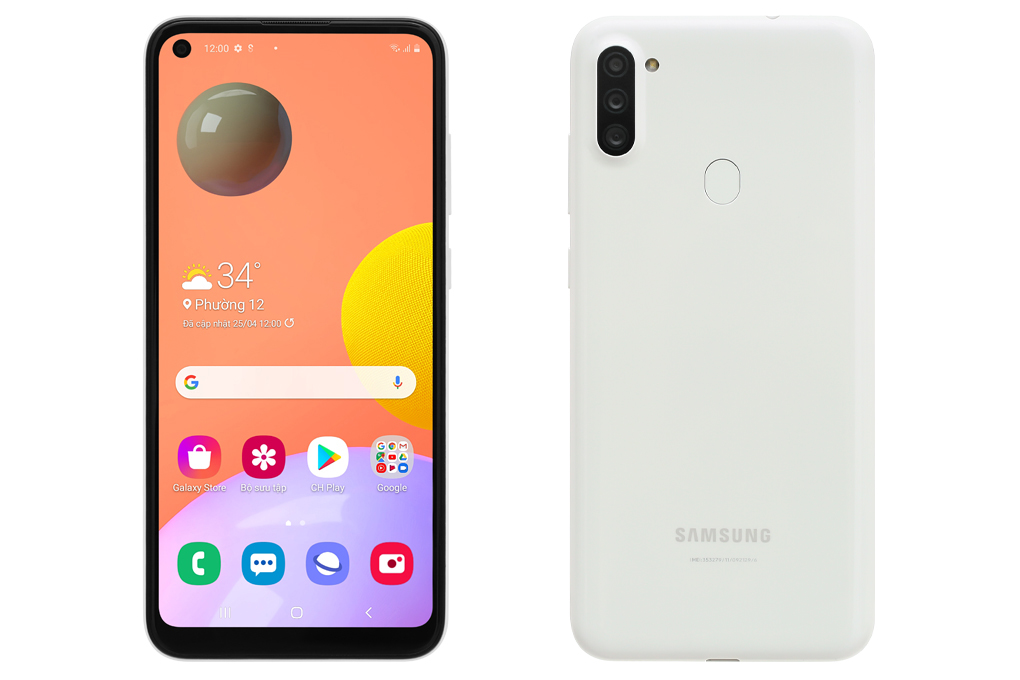 Điên thoại samsung A11 chính hãng