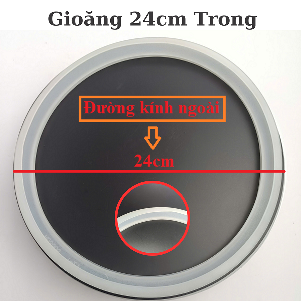 Gioăng silicon nồi cơm điện tử Panasonic 1.8lit và 1.2lit