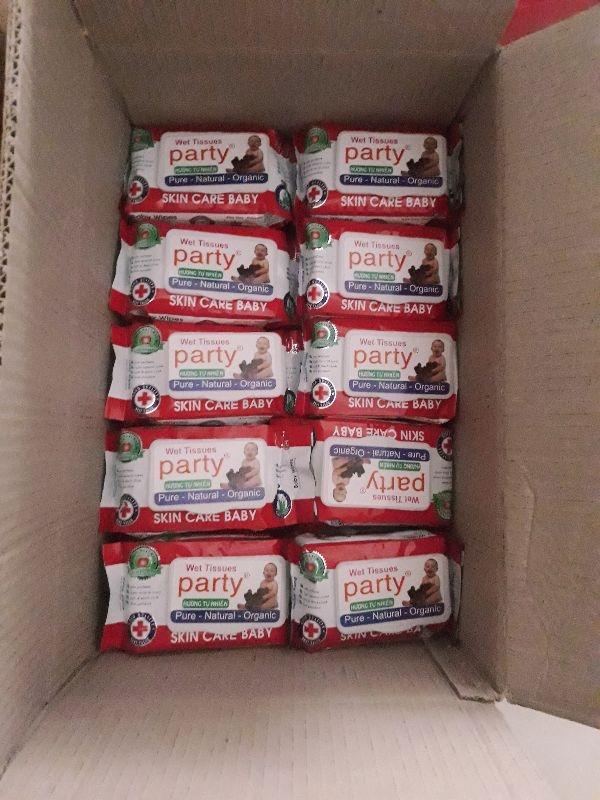 Combo 20gói Khăn Giấy Ướt Baby 80g