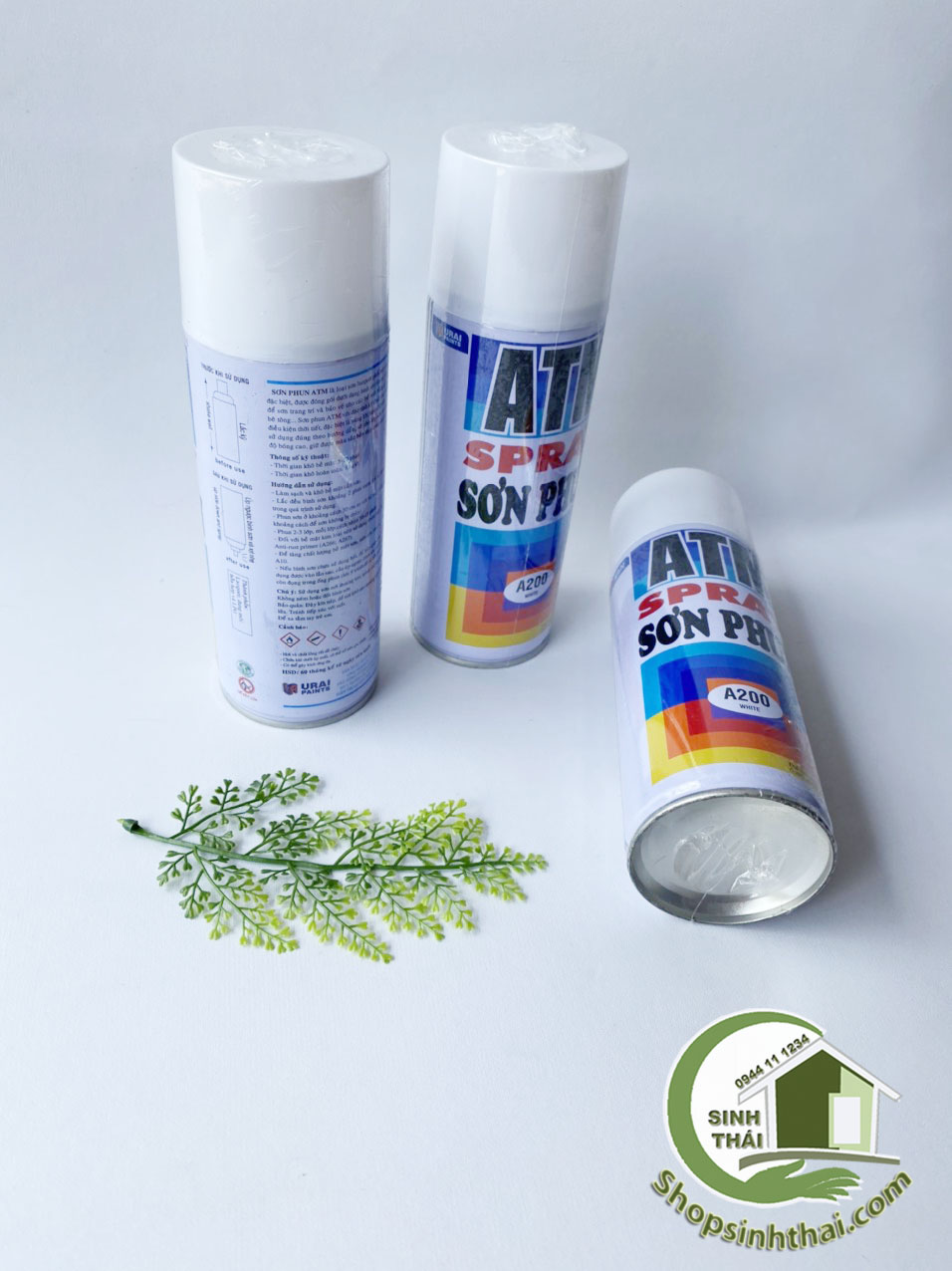 Bình xịt sơn màu trắng ATM - A200