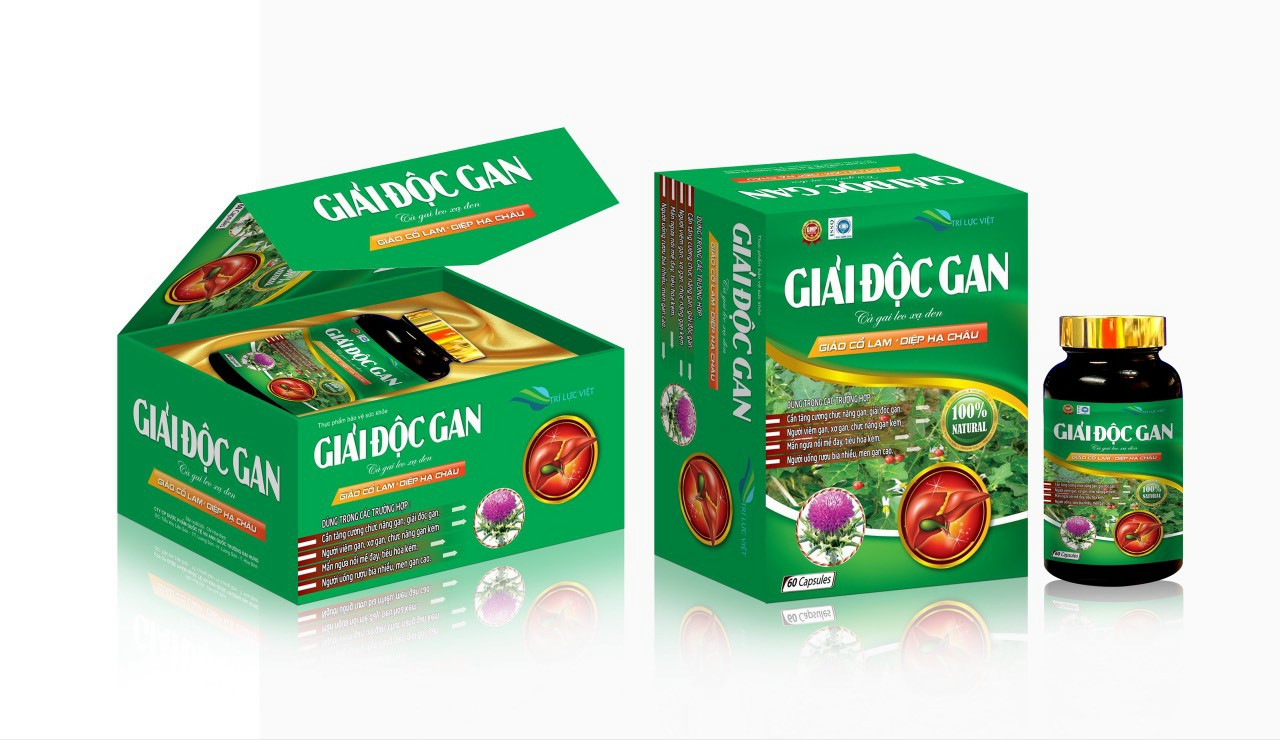 Viên Uống Giải Độc Gan Cà Gai Leo Thanh Nhiệt, Giải Độc, Mát Gan, Gạ Men Gan, Bảo Vệ, Hạn Chế Tổn Thương Tế Bào Gan, Tăng Cường Chức Năng Gan - Dược Phẩm Bách Lộc