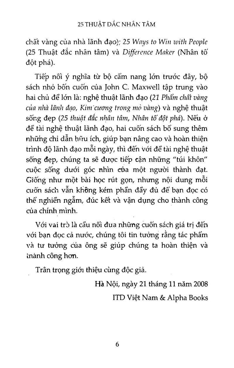 Sách - 25 Thuật đắc nhân tâm