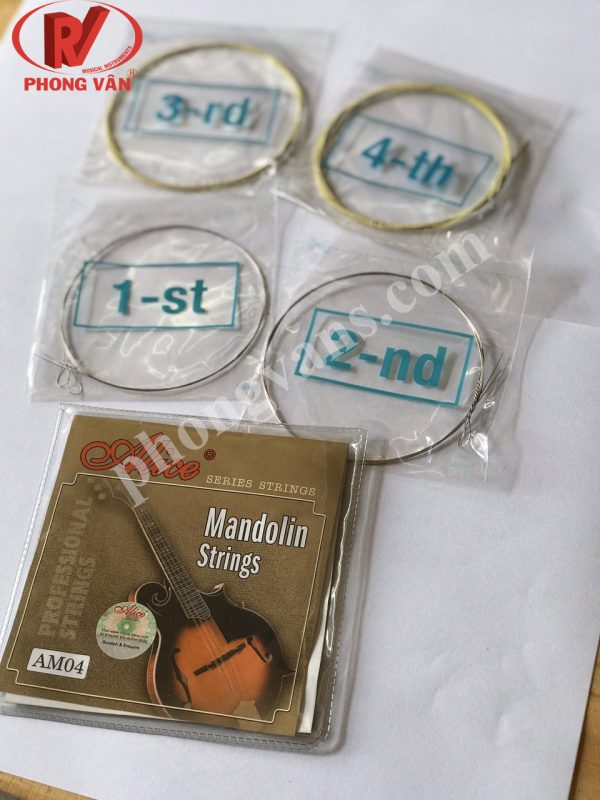 Bộ Dây Đàn Mandolin Alice AM04