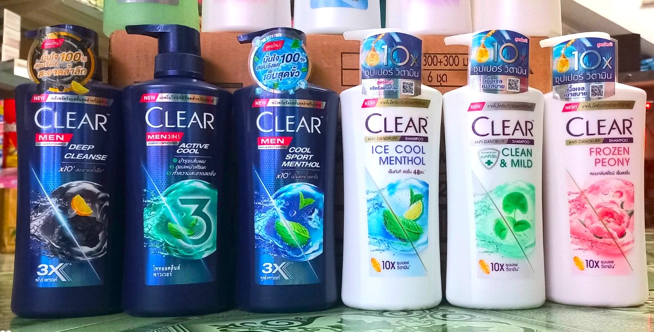 [Chính Hãng] Dầu Gội Clear Thái Lan