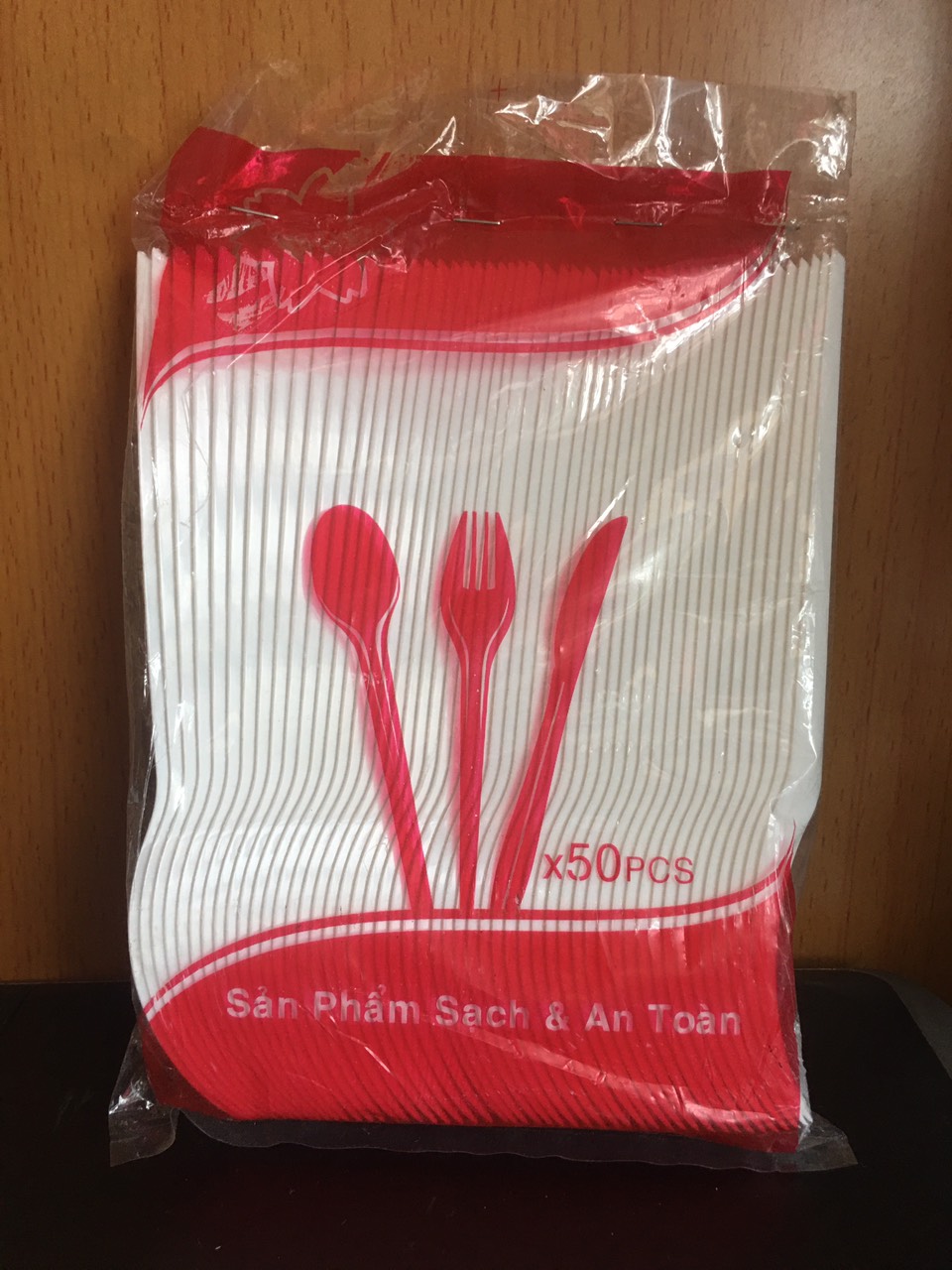 Nĩa nhựa dùng 1 lần( 50 cái/1 túi)