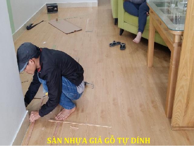 SET 10 M2 SÀN NHỰA GIẢ GỖ TỰ DÍNH-KT 91X15CM DÀY 2LY