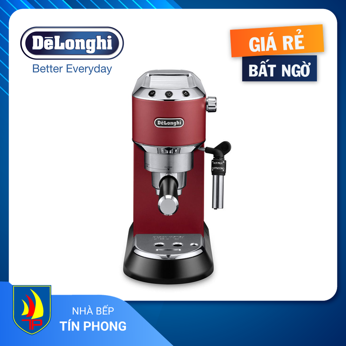 MÁY PHA CÀ PHÊ DELONGHI EC685.R