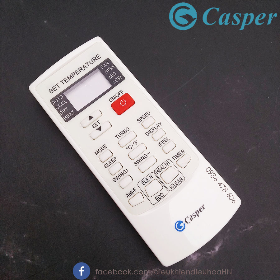 Điều khiển điều hòa Casper