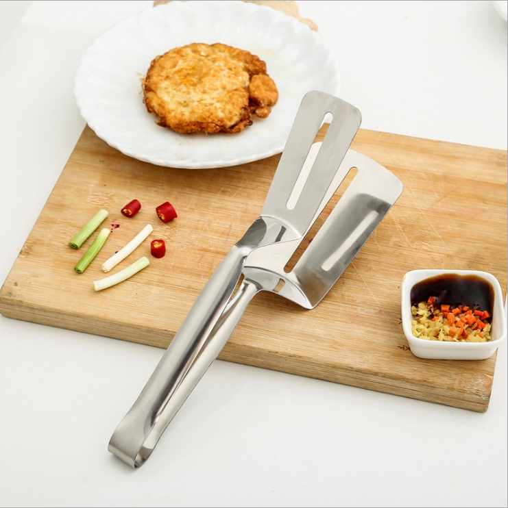 Dụng Cụ Kẹp, Gắp Nóng Thức Ăn Innox