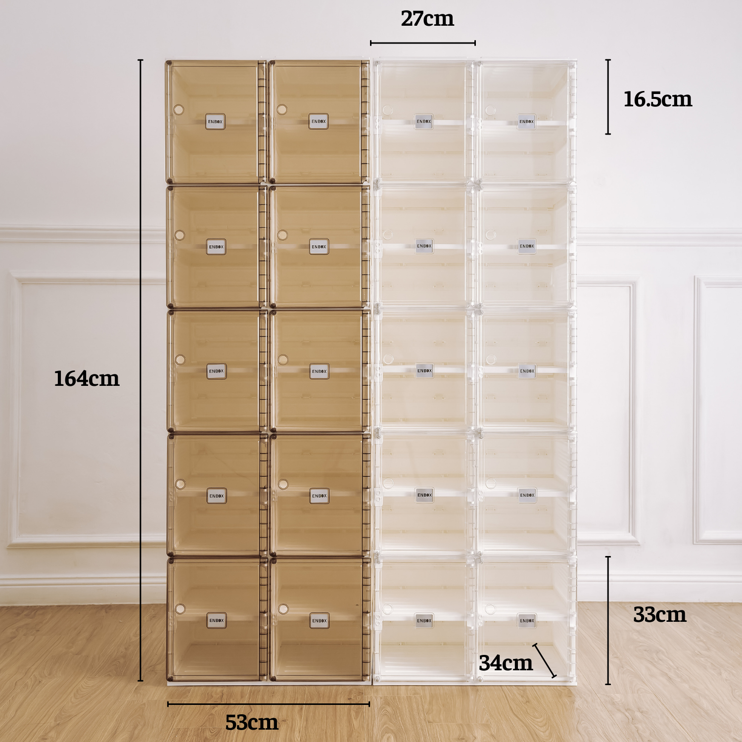 Tủ Giày Độc Thân Enbox Chứa 20 Đôi Giày Dép