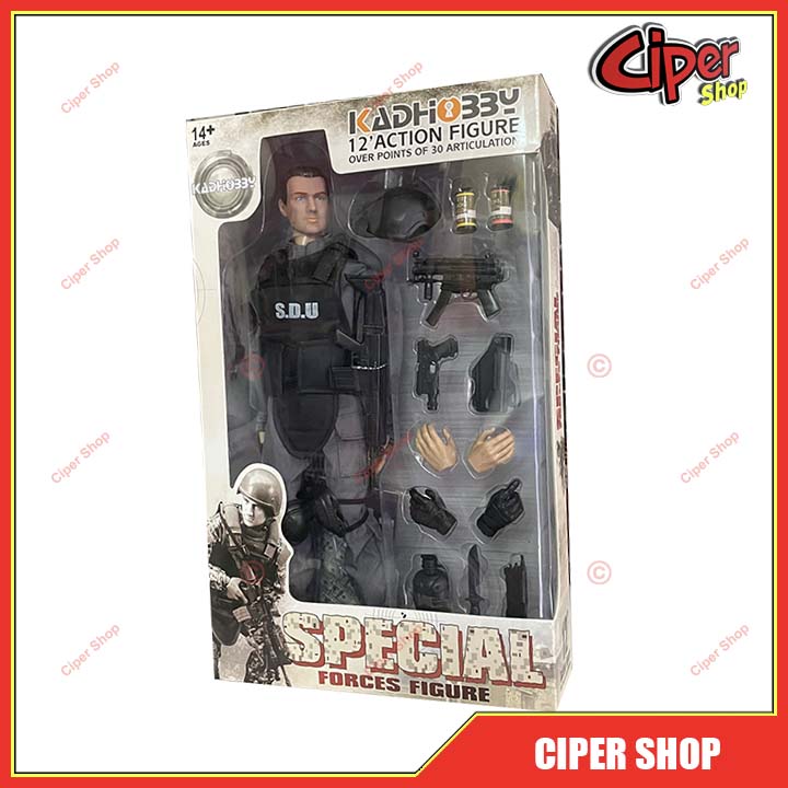 Mô hình lính 1:6 30cm - NB05 SDU - Action Figure NB05
