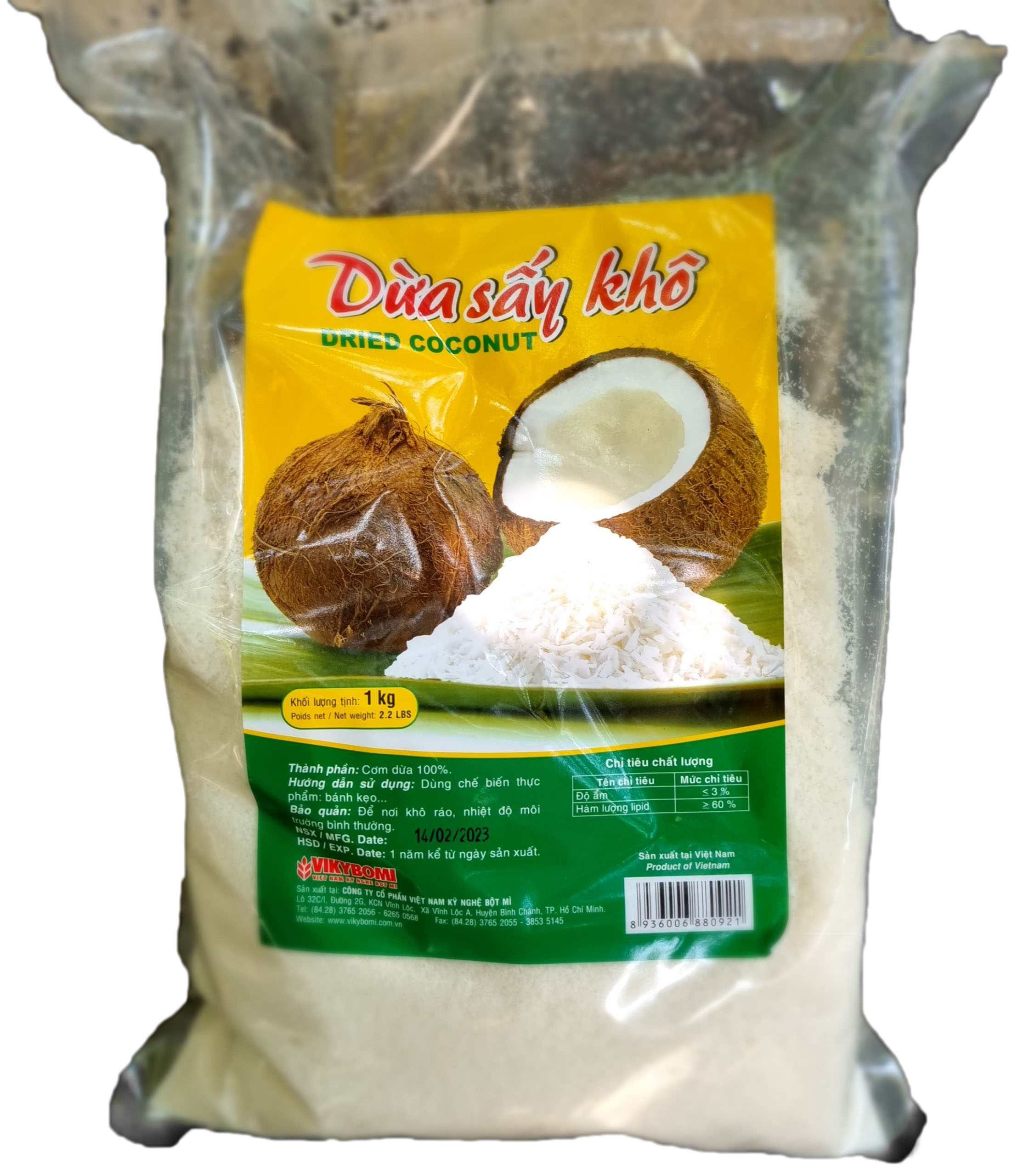 Cơm dừa sấy khô Mikko