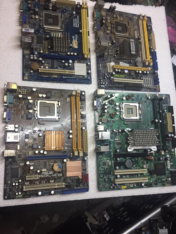 Mainboard ChipSet Intel G31 các hãng