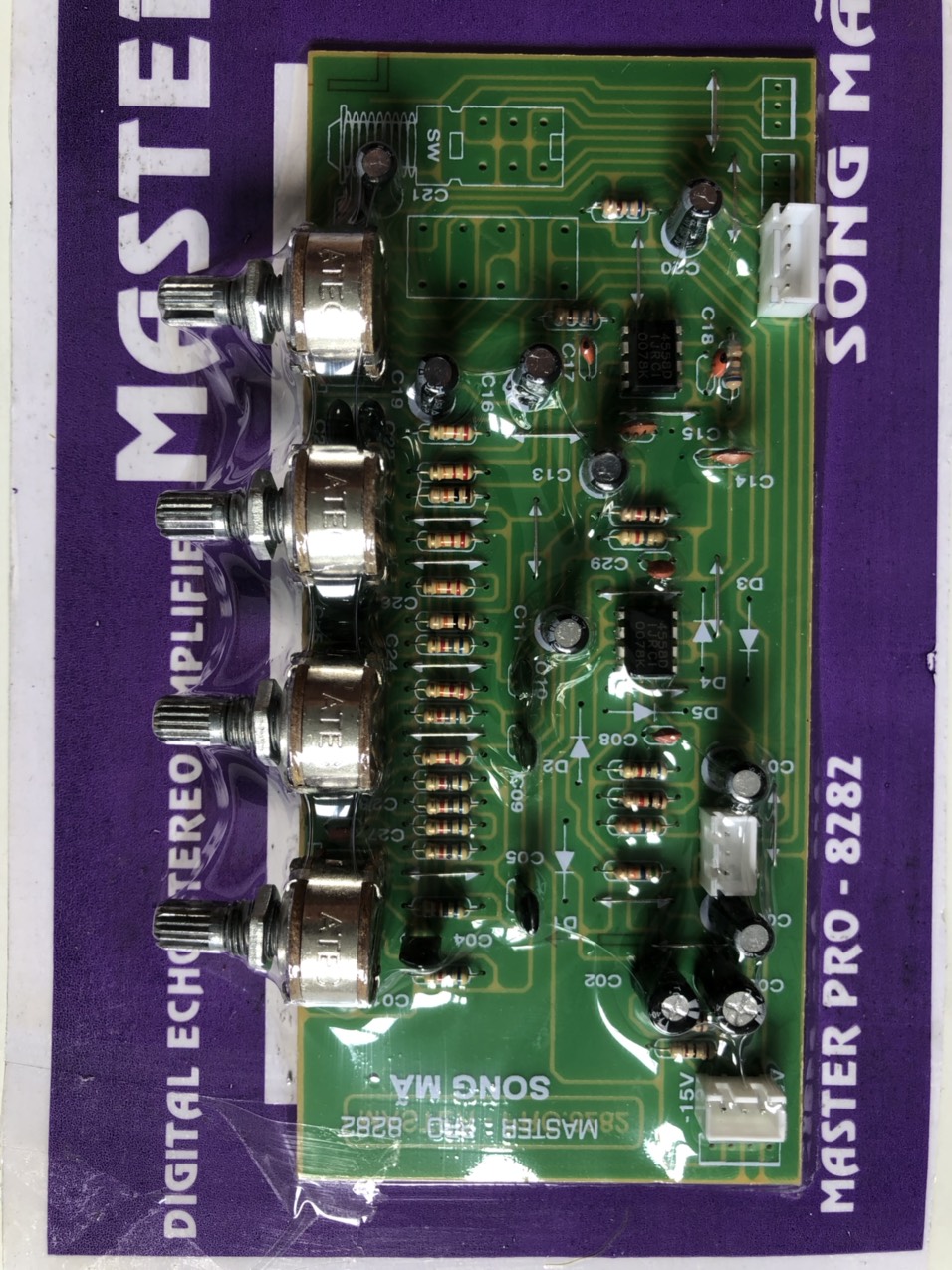 MẠCH ÂM SẮC AMPLY - MASTER -8282